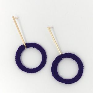 BRAND NEW - HANDCRAFTED CROCHET DROP EARRINGS